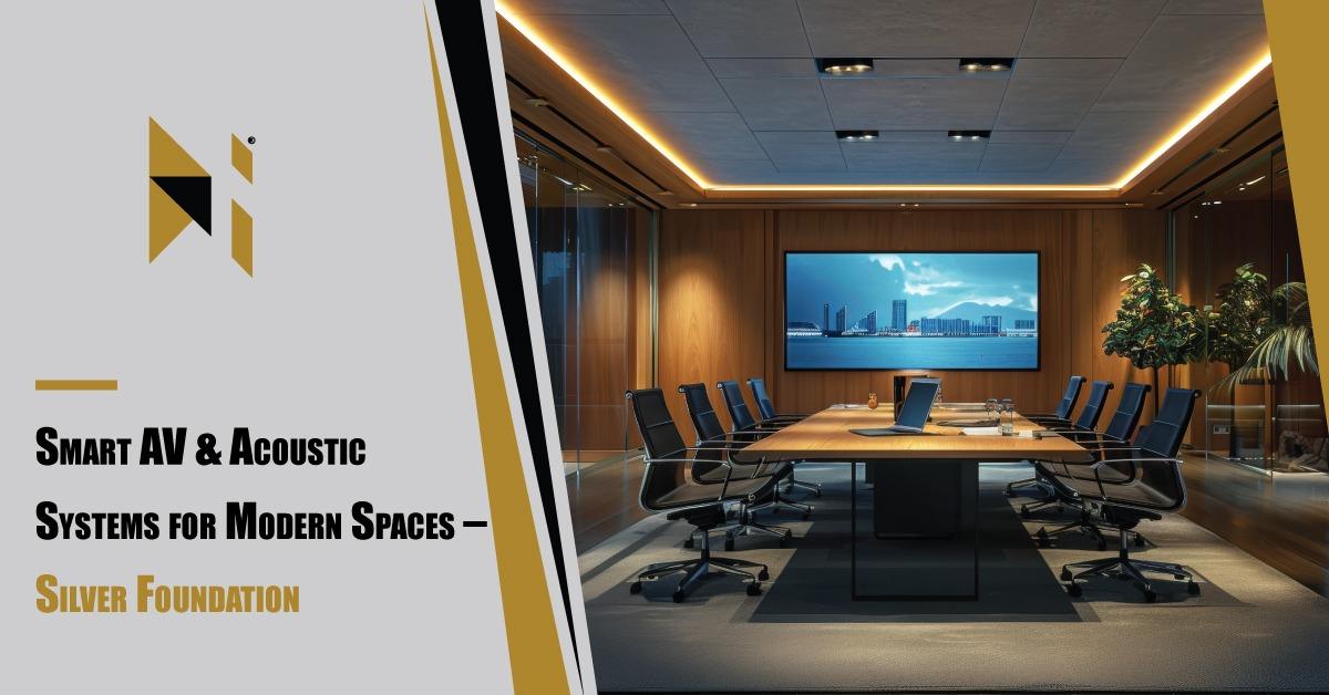 Smart AV & Acoustic Systems For Modern Spaces – Silver Foundation